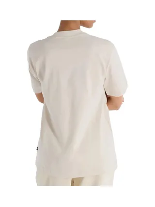 T-Shirt Beige Femme New Balance Athletics Oversized 2