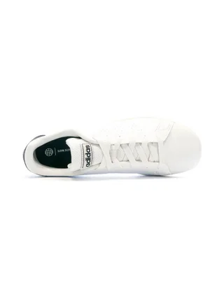 Baskets Blanc/Noir Garçon Adidas Advantage 4