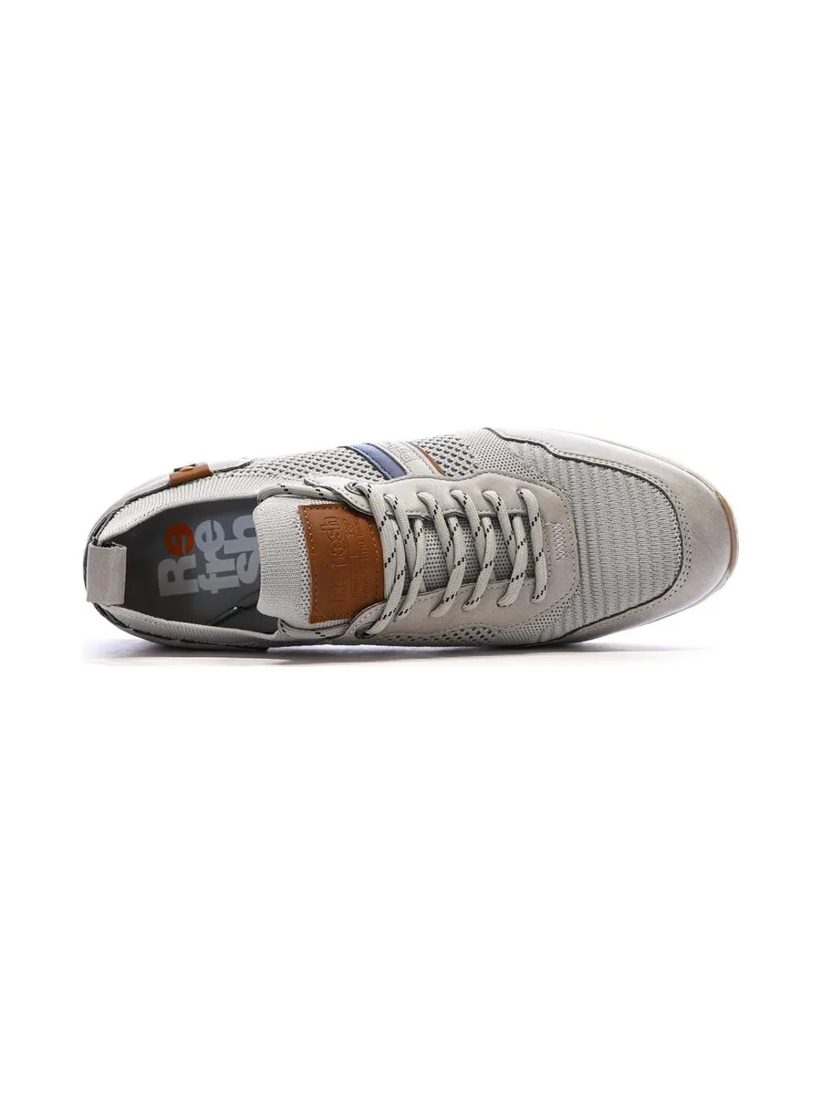Baskets Gris Homme Refresh 175665 4
