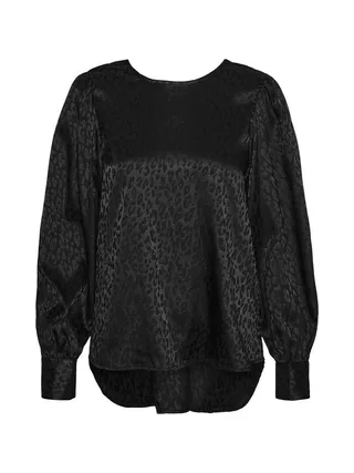 Blouse Noire Femme Vero Moda Elotta 1