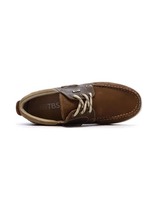 Chaussures Bateau Marrons Homme TBS Mat 4