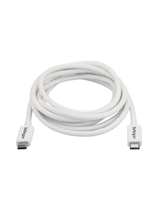 2m Thunderbolt 3 Cable 20Gbps - White 4