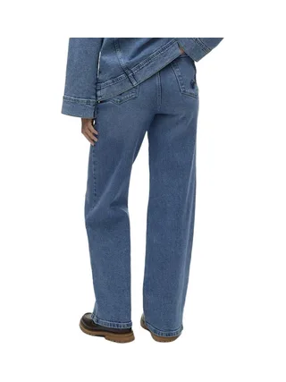 Jean Droit Bleu Femme Vero Moda Kathy 2