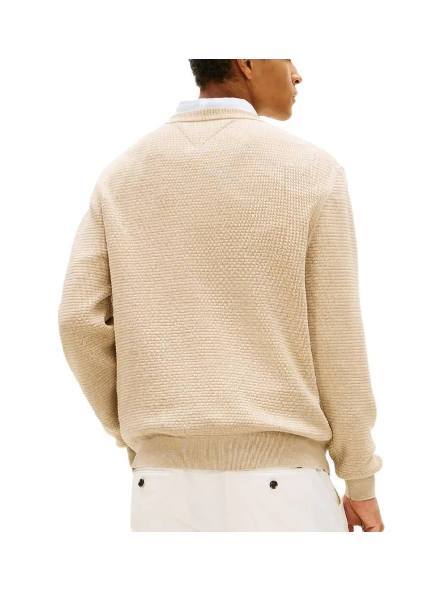 Pull Taupe Homme Tommy Hilfiger Seasonal 3