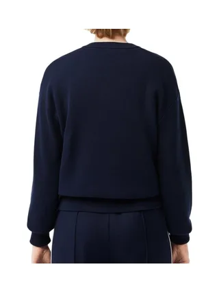 Pull Marine Femme Lacoste Organic 2