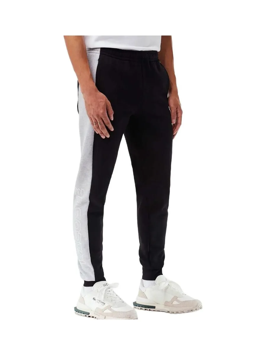 Jogging Noir Homme Lacoste color-block 2
