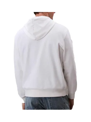 Sweat à capuche Blanc Homme Calvin Klein Jeans 350 2