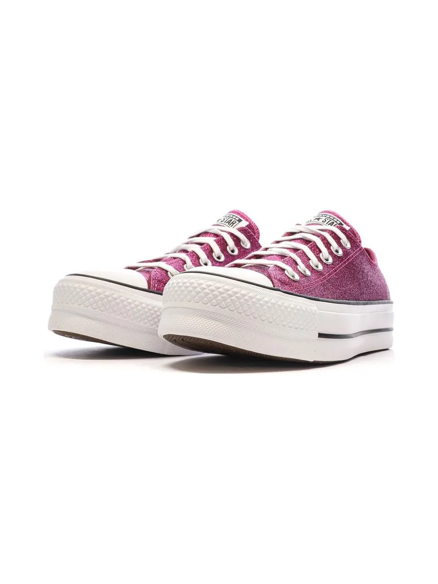 Baskets Roses Femme Converse Chuck Taylor All Star Lift A05438C 7