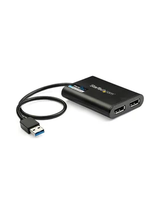 Adapter USB to Dual DisplayPort 4K 60Hz 1