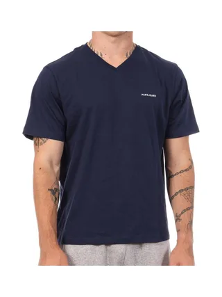 T-Shirt Marine Homme Pepe jeans PM5010150 1