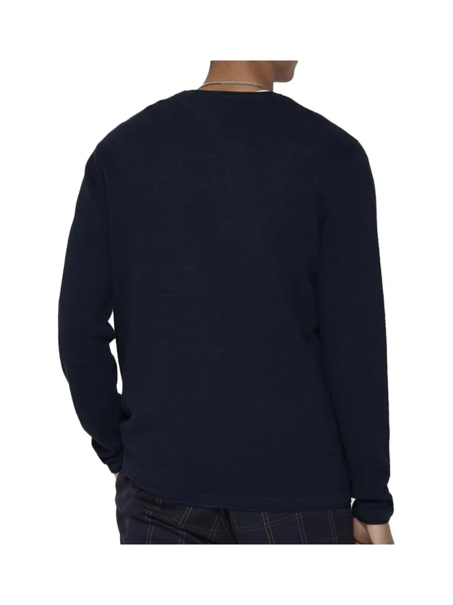 Pull Marine Homme Only & Sons Spanter 3