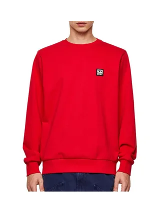 Sweat Rouge Homme Diesel S-Girk 1