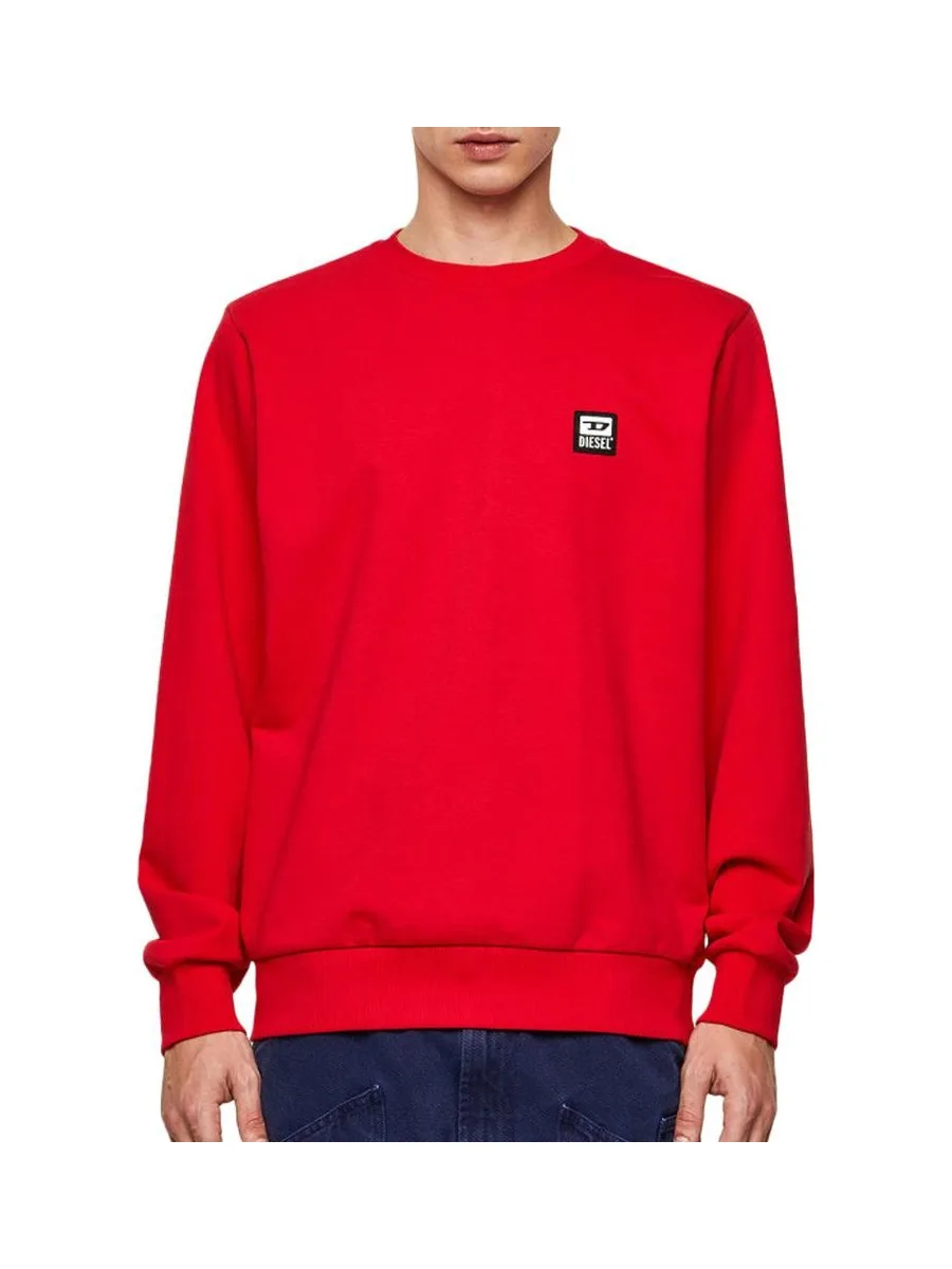 Sweat Rouge Homme Diesel S-Girk 2