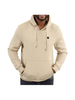 Sweat à Capuche Beige Homme Redskins Makit Poster 1