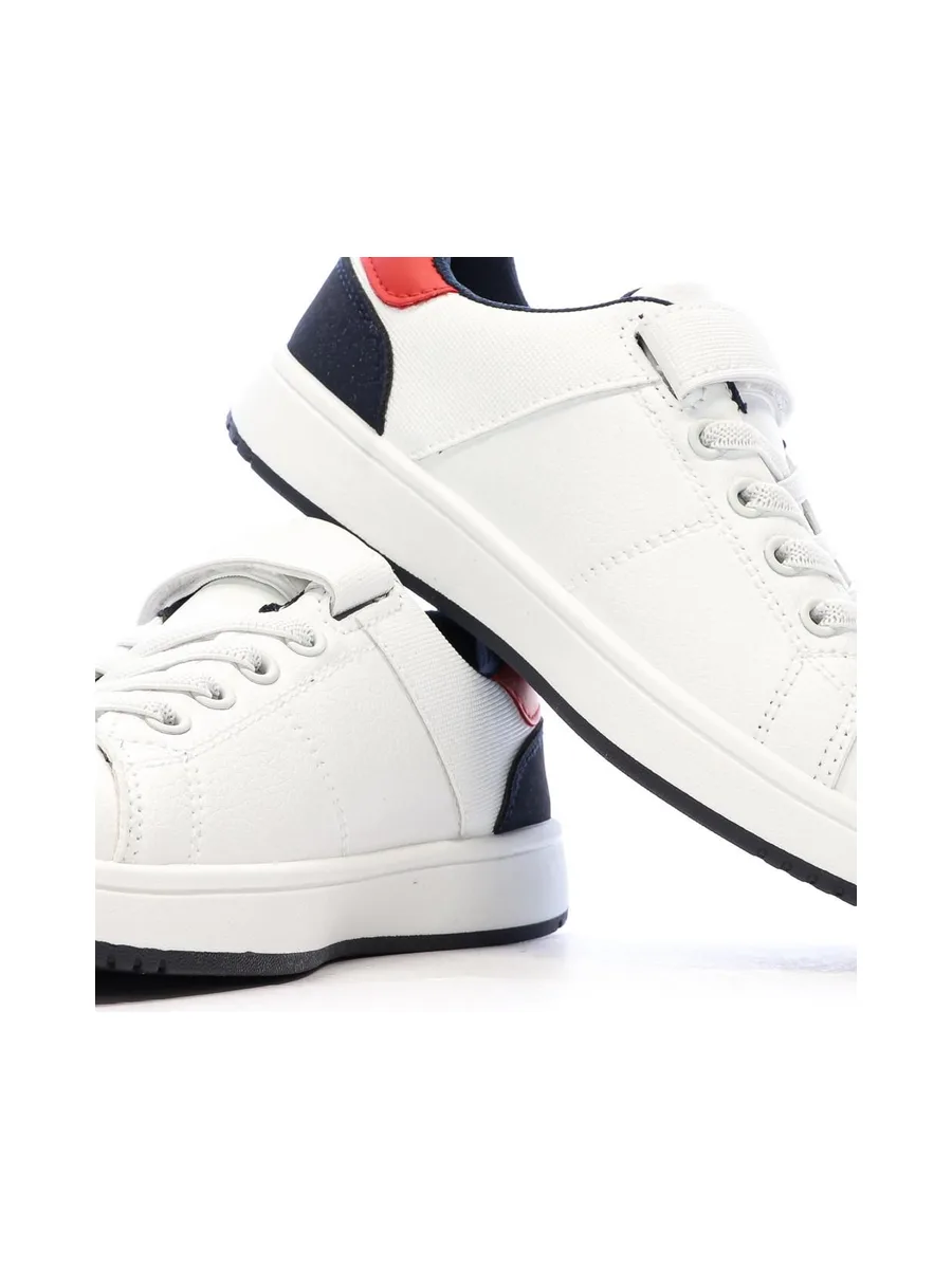Baskets Blanc/Marine Garçon Ellesse Santo 8