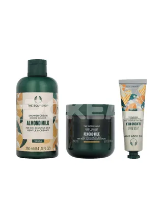 The Body Shop G3 Small Almond Milk Giftset 140ml 2