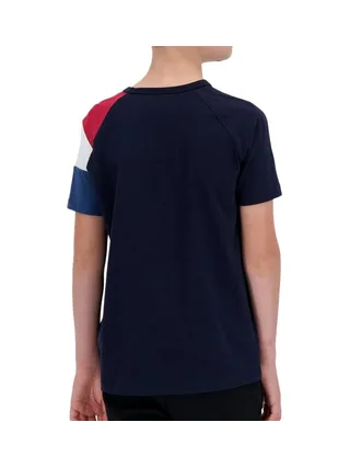 T-Shirt Noir Garçon Le Coq Sportif elec 2