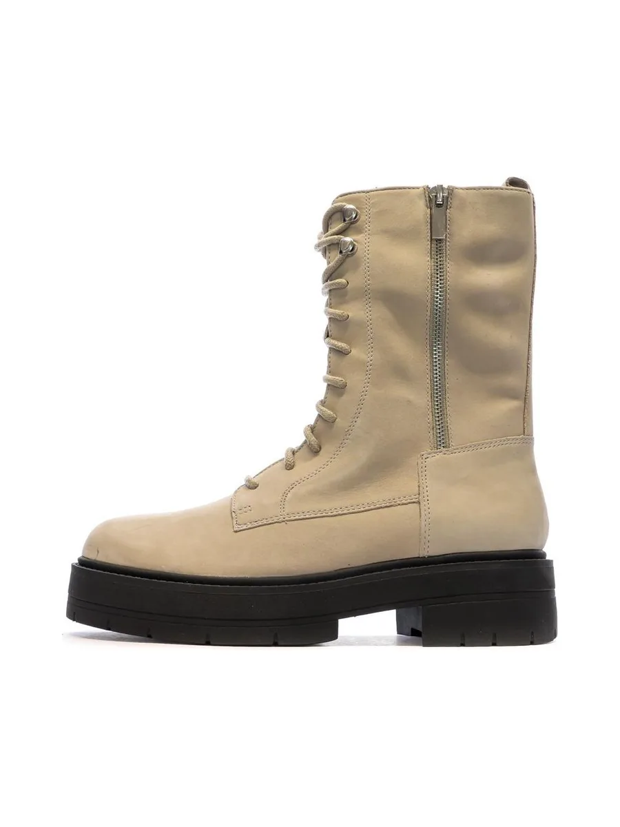 Bottines Beige Femme Geox Spherica 2