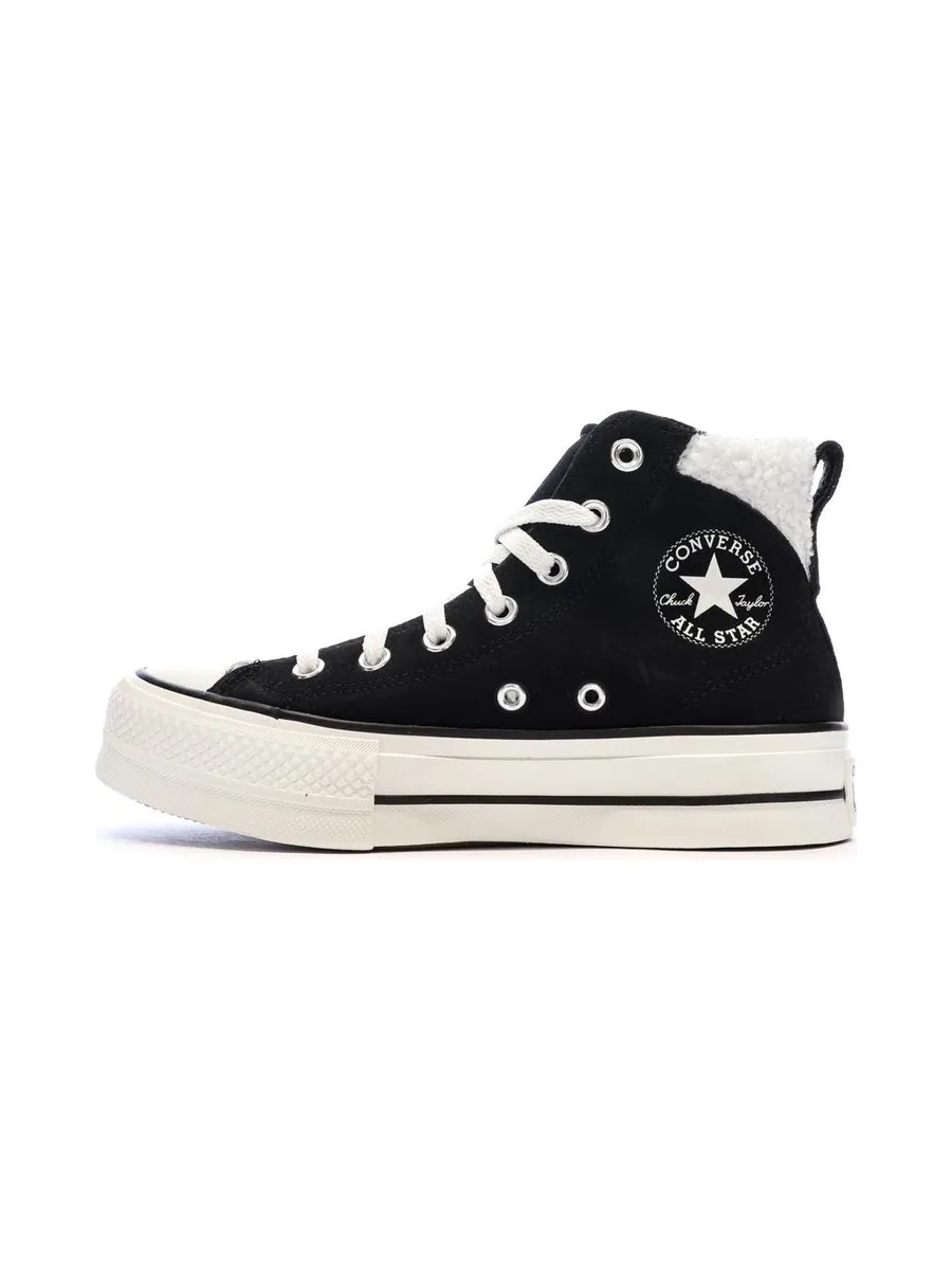 Baskets Noires Femme Converse Chuck Taylor All Star Puff 2