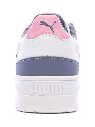 Baskets Blanc/Mauve/Rose Fille Puma Shuffle Downtown 3