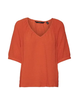 T-shirt Rouge Femme Vero Moda Kassi 3