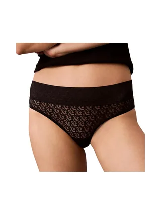 Culotte Noir Femme Calvin Klein Jeans Brazilian 1