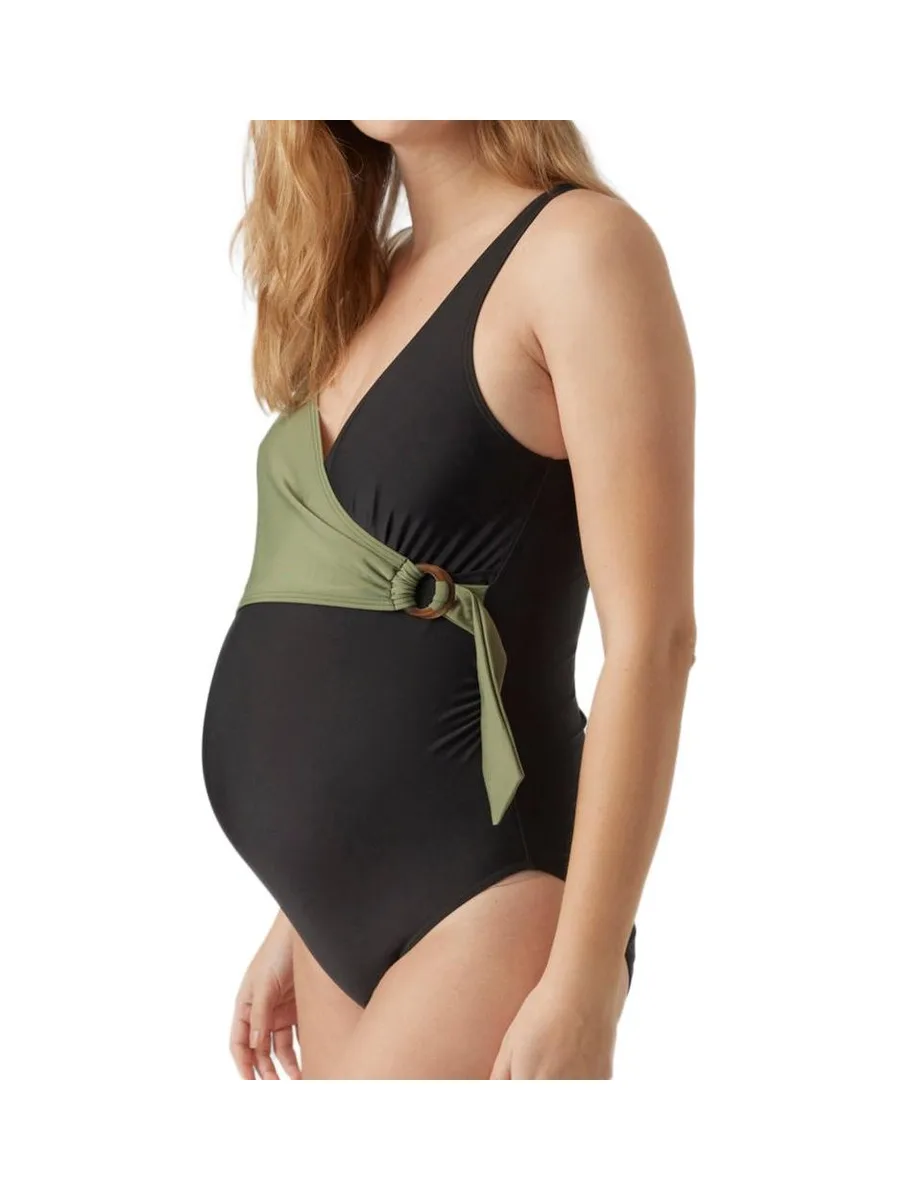 Maillot de bain Vert/Noir Femme Mamalicious 20017625 2