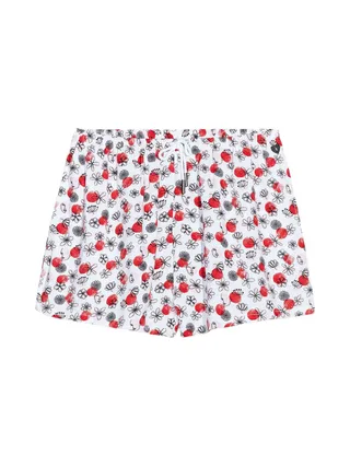 Short Blanc à fleurs Fille Teddy Smith Soya 1