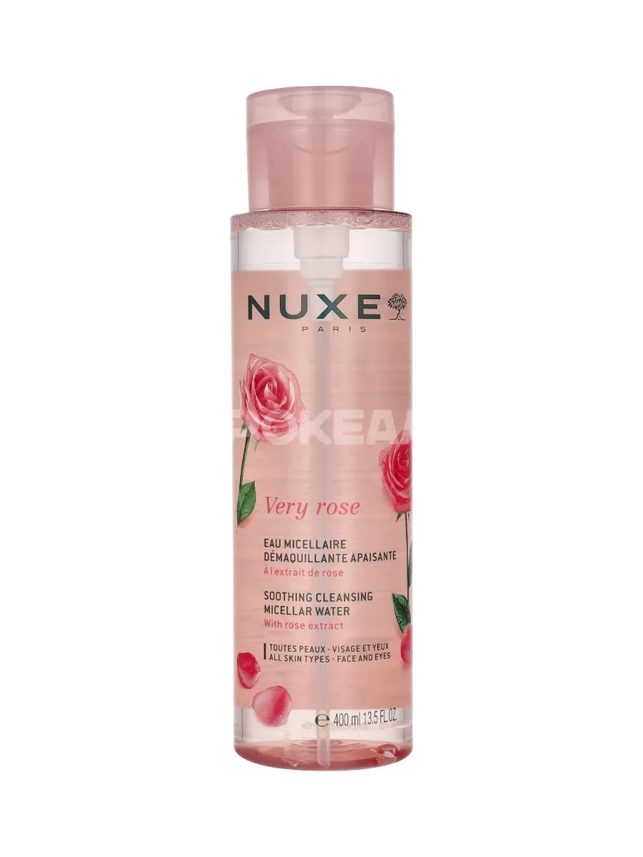 Nuxe Very Rose Soothing Cleansing Micellar Water 400ml 1