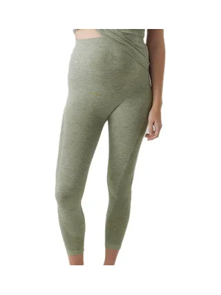 Legging de Grossesse Vert Femme Mamalicious 20018180 1