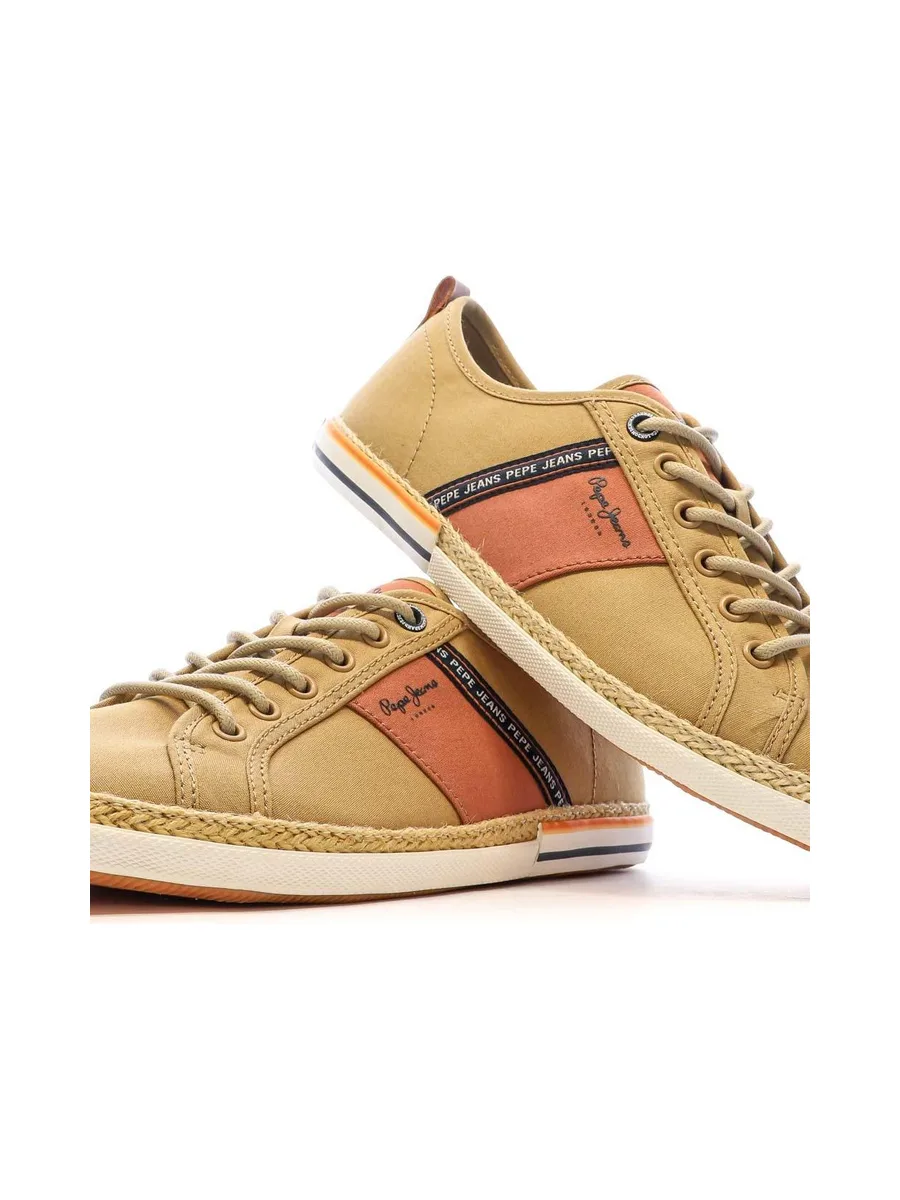 Baskets Marron/Rose Homme Pepe Jeans Maoui 8