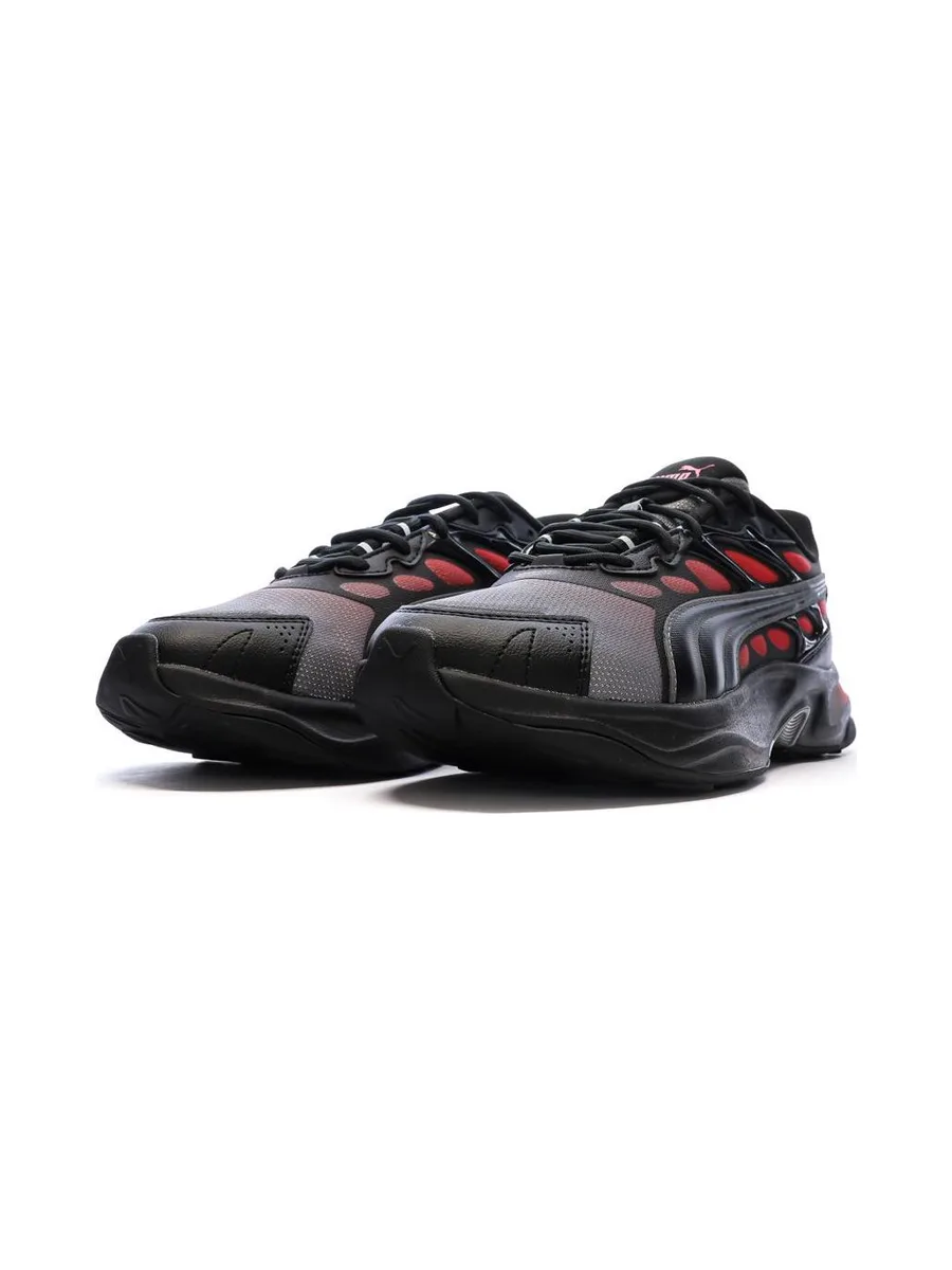 Baskets Noir/Rouge Homme Puma Insphere Fade 7