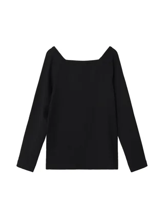 T-shirt Manches Longues Noir Fille Name it Fotilia 1