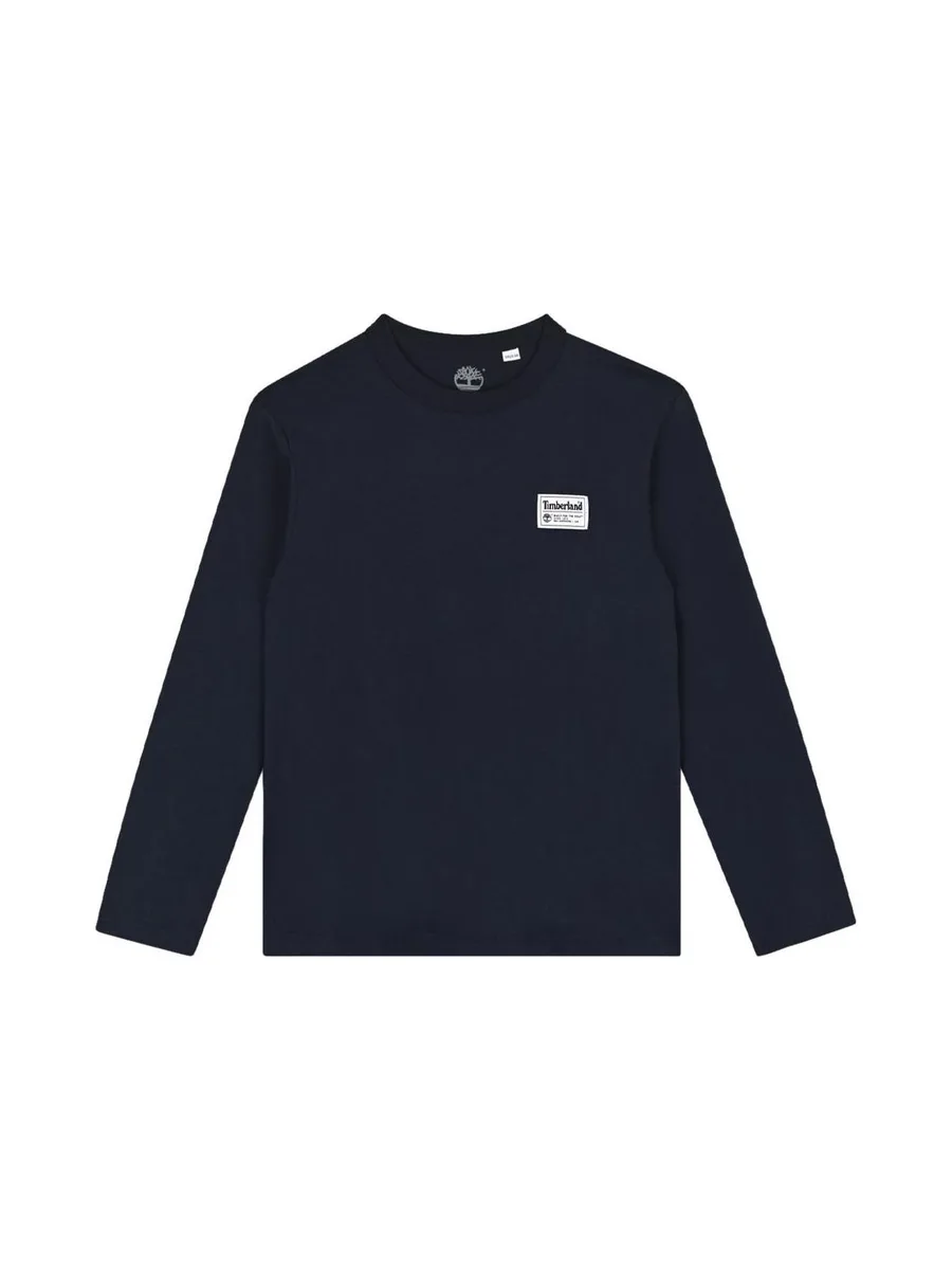 T-Shirt Marine Garçon Timberland T60303 2