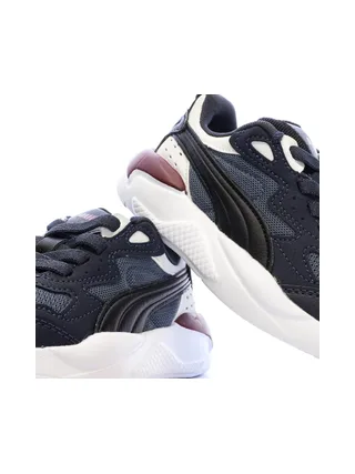 Baskets Marines/Noires/Blanc garçon Puma X-Ray Speed 7