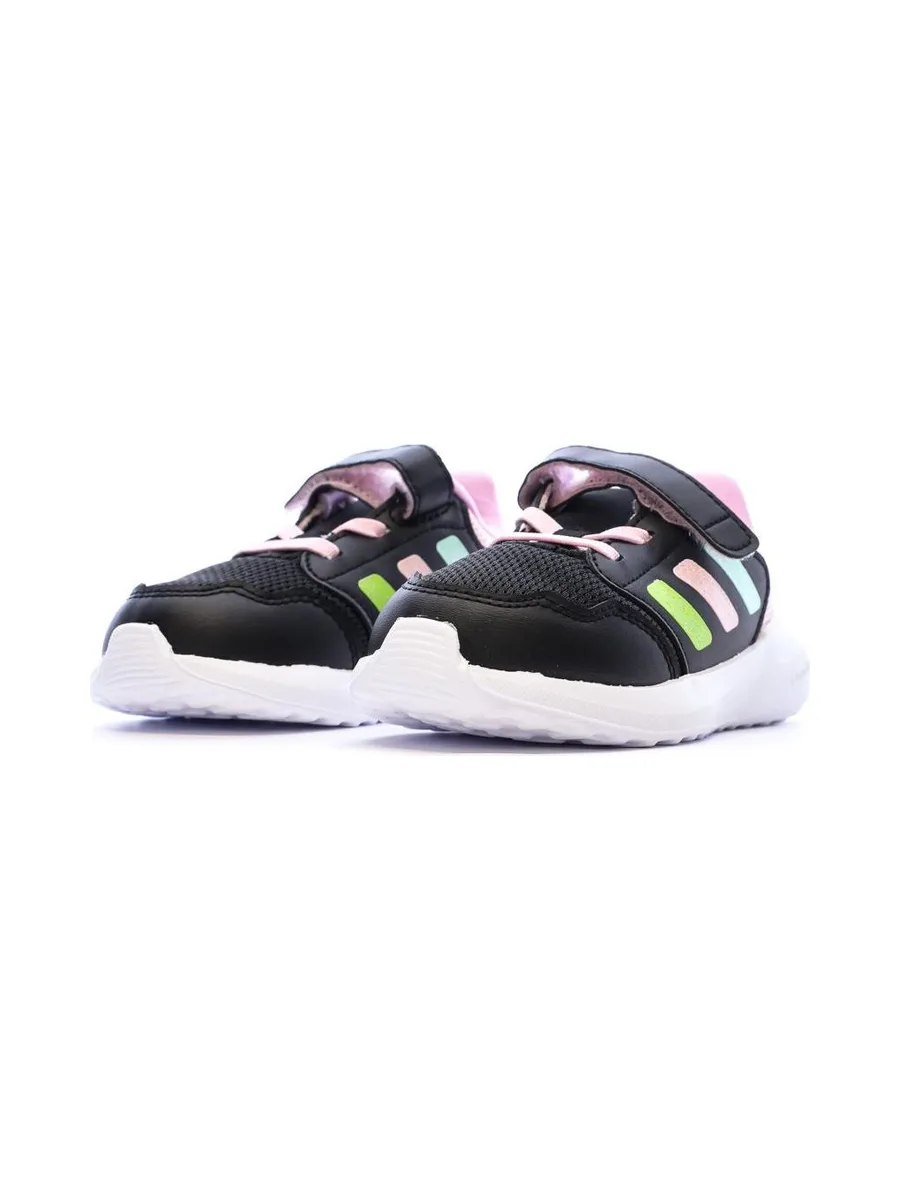 Baskets Noir/Rose Bébé Fille Adidas Tensaur Run 3.0 El 6