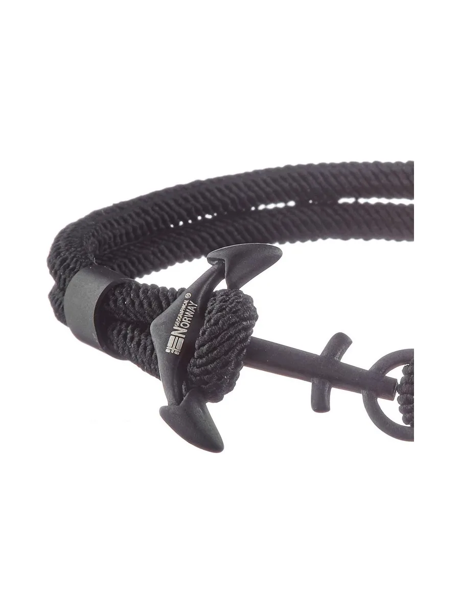 Bracelet Noir Homme Geographical Norway 315029 4