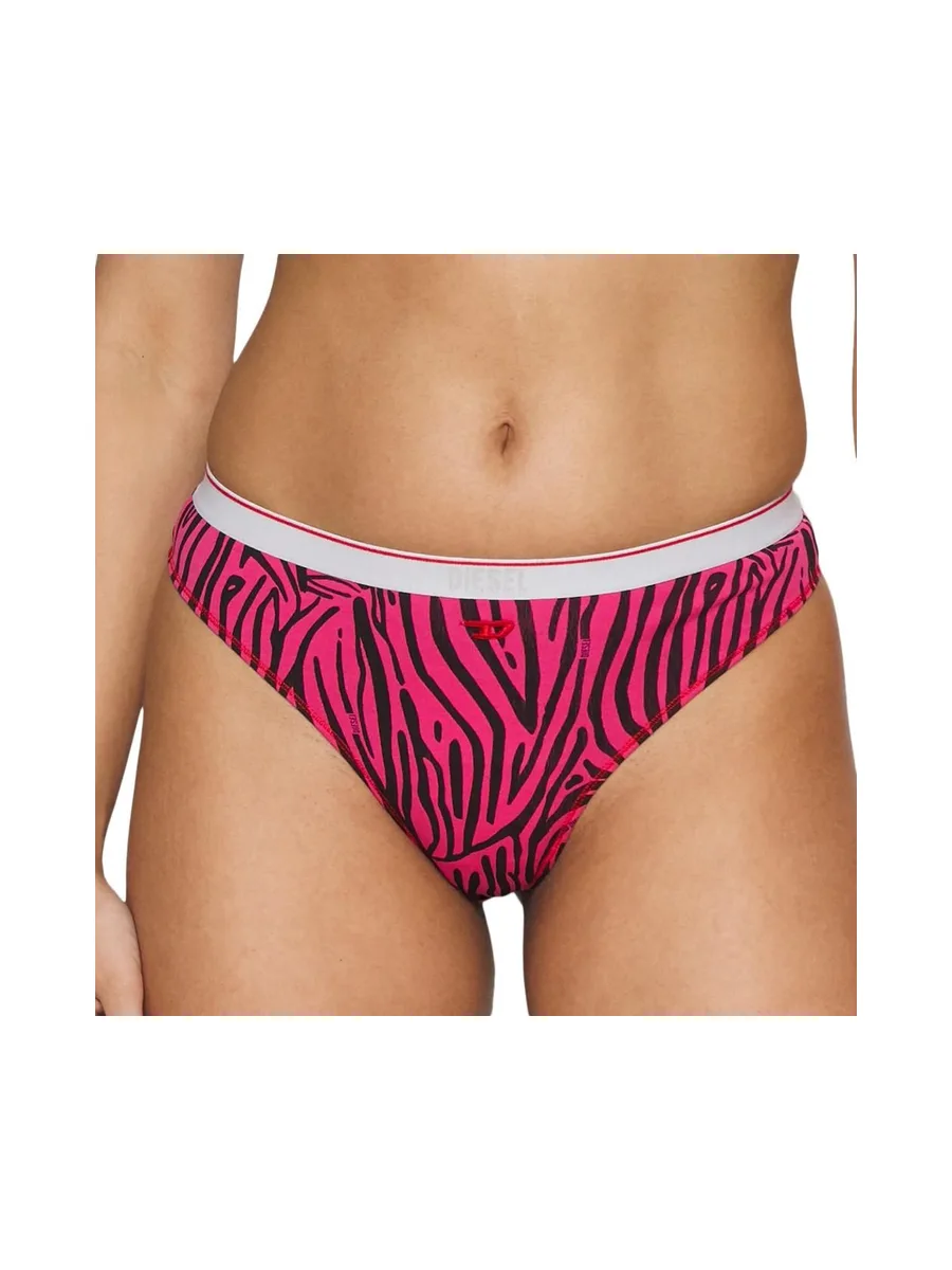 String Noir/Rose Femme Diesel Perizoma 2