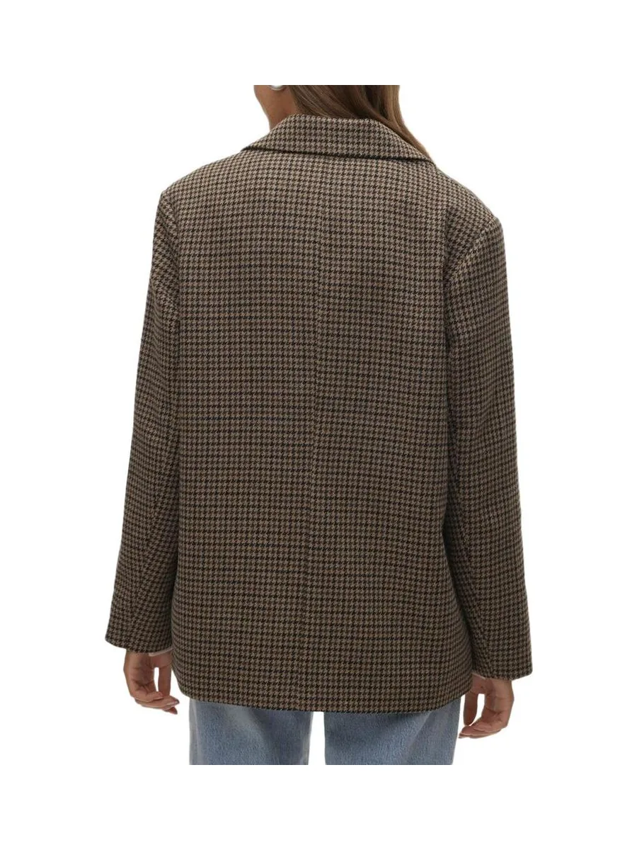 Blazer Pied poule Marron Femme Vero Moda Julie 2