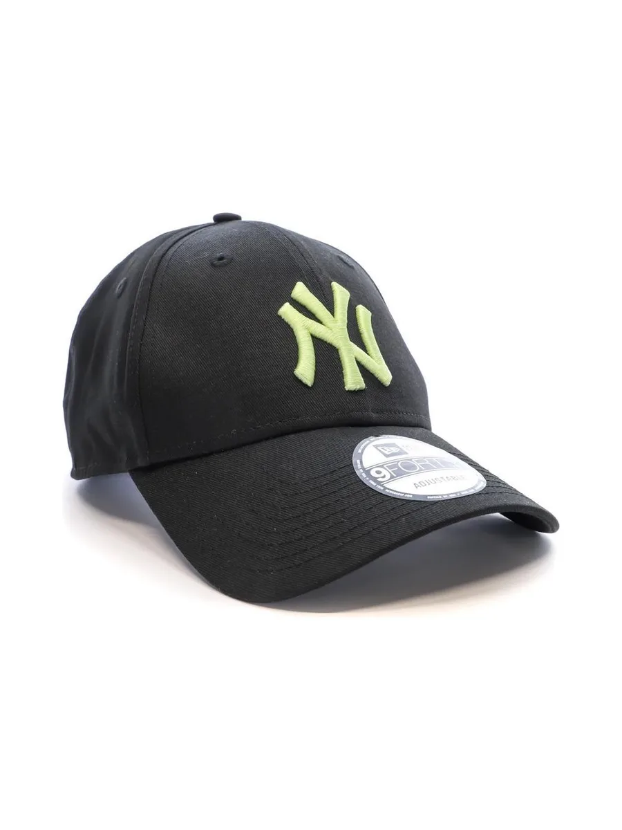 Casquette Noire/Vert Homme New Era League Essential 3