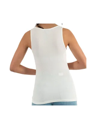 Débardeur Blanc Femme Morgan Dua 2