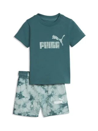 Ensemble Vert Fille Puma Minicats Ess 1