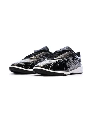Baskets Argent/Noir Garçon Puma Goalgetter 6