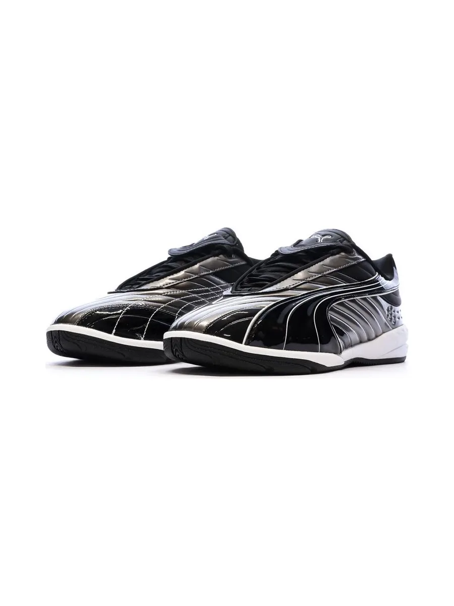 Baskets Argent/Noir Garçon Puma Goalgetter 7