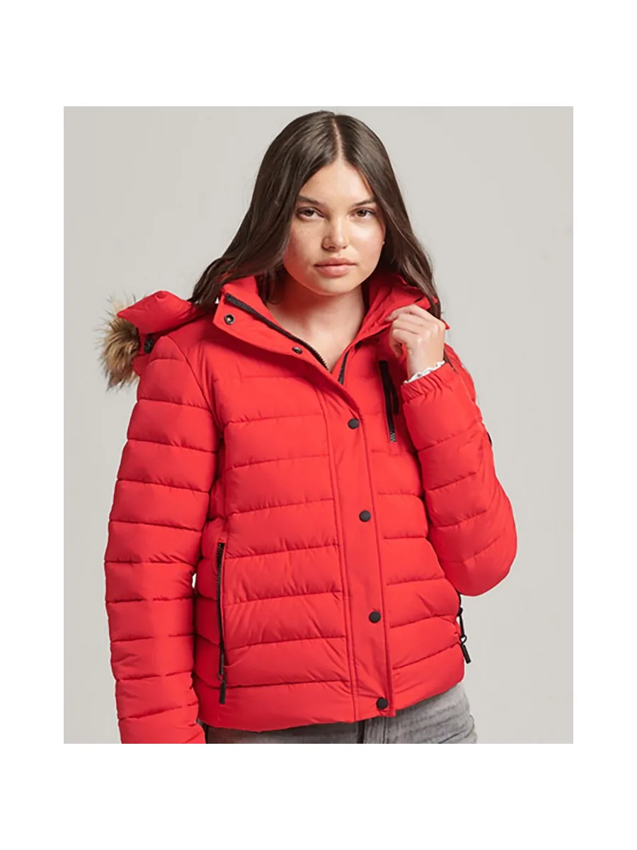 Veste SUPERDRY Classic en fausse fourrure Fuji - Veste 5