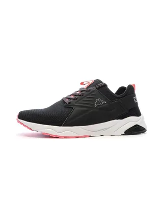 Baskets Noires/Roses Fille Kappa San Puerto Lace 1