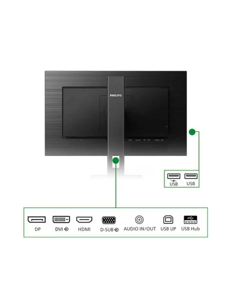 Philips B Line 272B1G/00 computer monitor 4