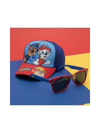 Kit Casquette + Lunette de Soleil Bleu Enfant Sport Zone Chase et marcus 2