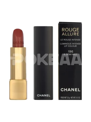 Chanel Rouge Allure Luminous Intense Lip Colour 3.5g - #196 A Demi Mot 1