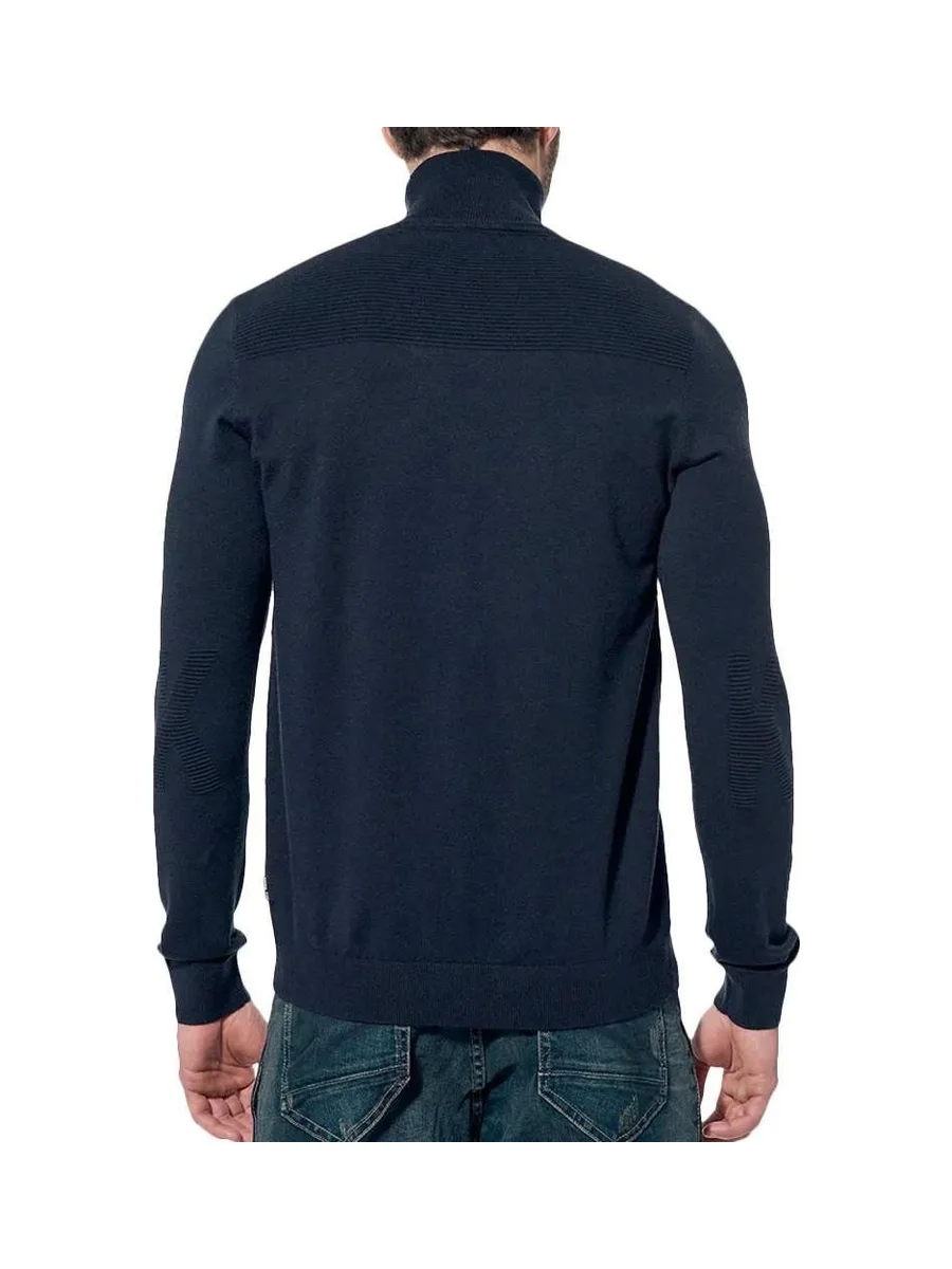 Pull Col Roulé Marine Homme Kaporal Arianh 3